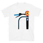 Half Scooter T-Shirt - White